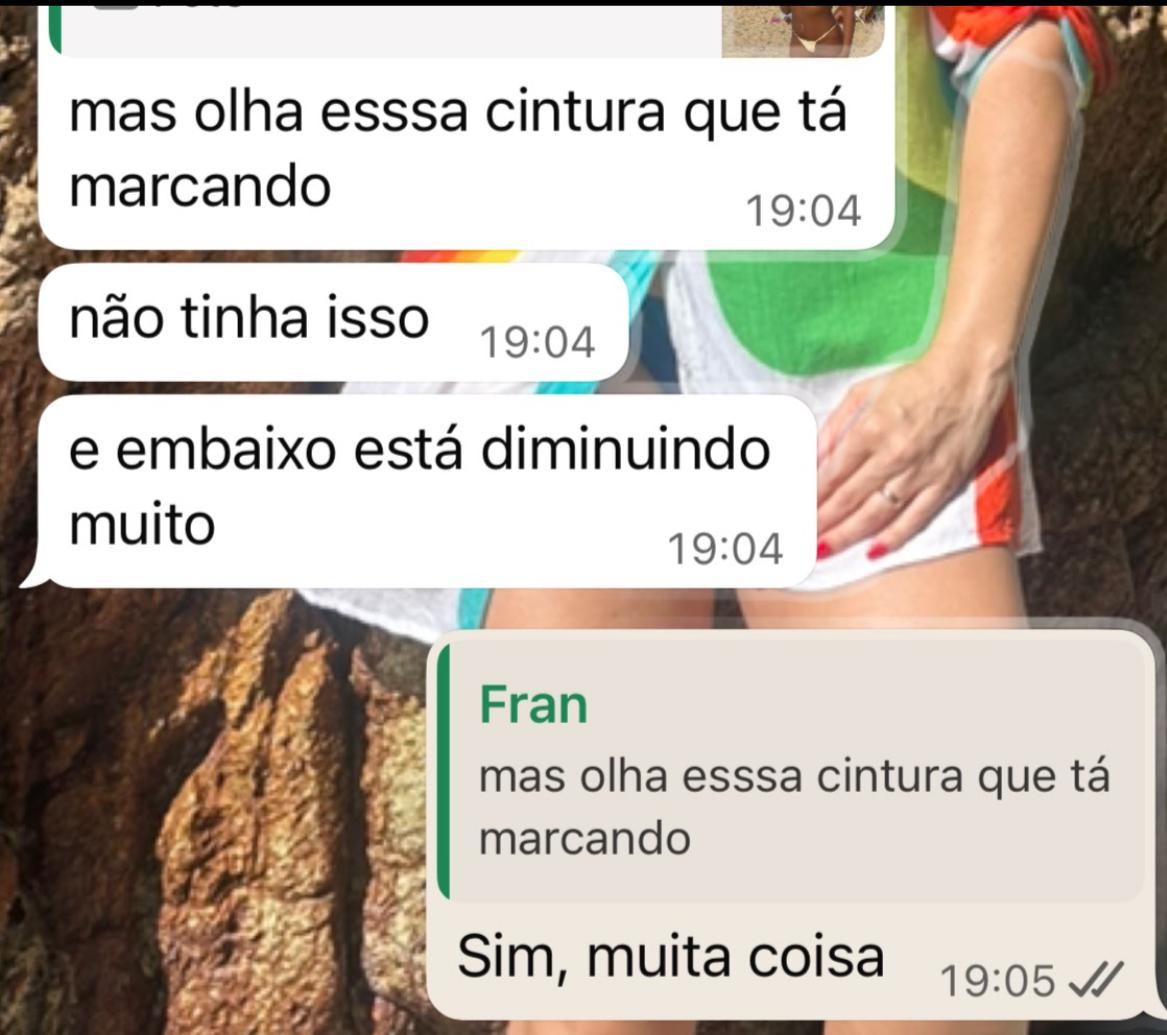 Depoimento de cliente satisfeita